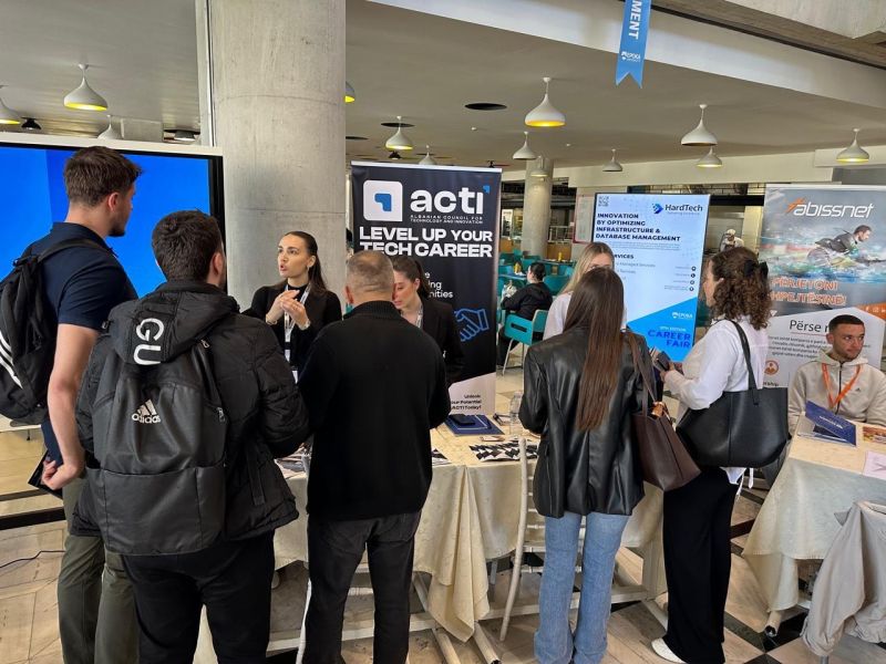 ACTI në Panairin e Karrierës në Universitetin Epoka